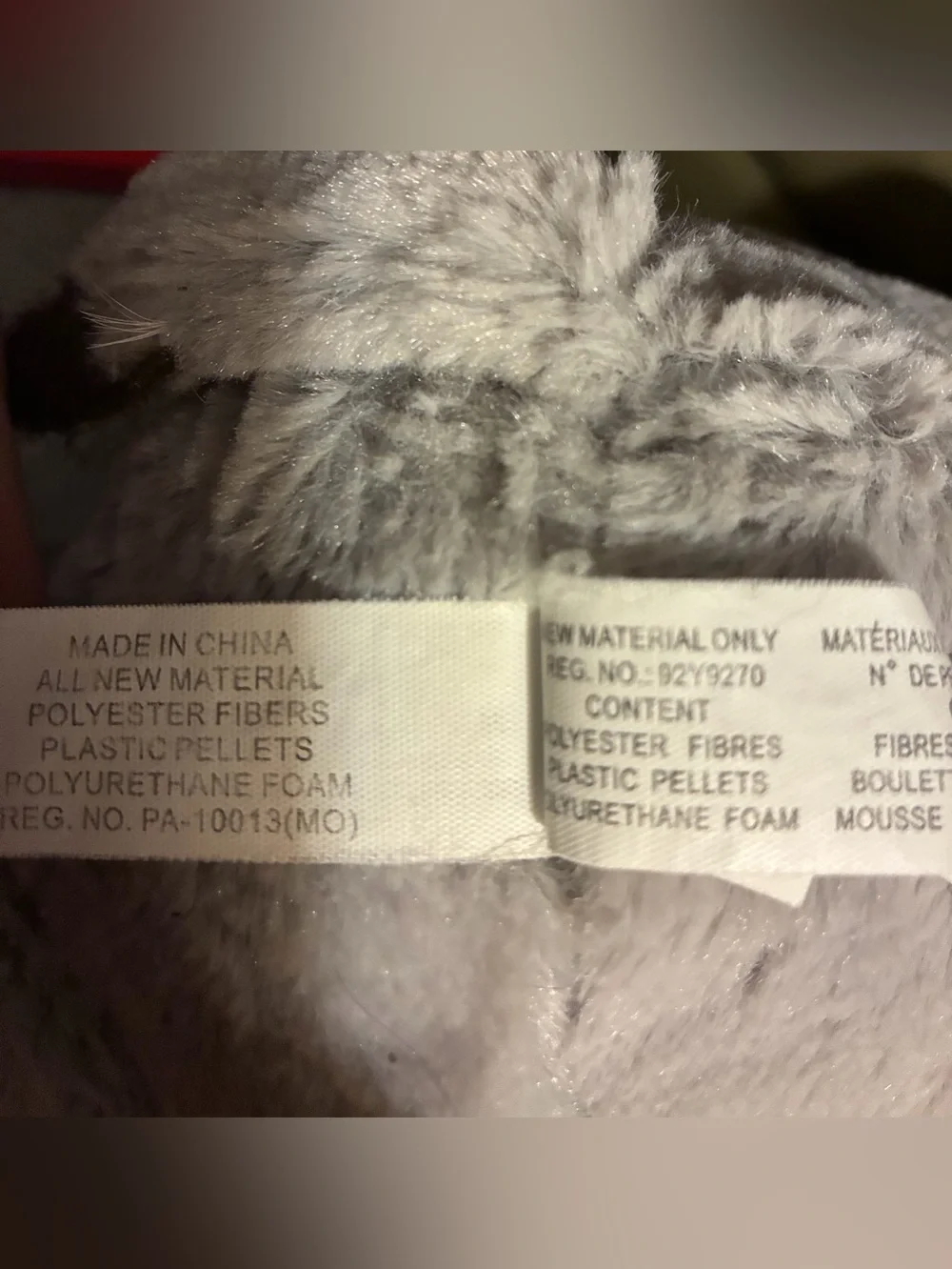 Pottery Barn Kids Nursery Collections Plush Grey Elephant. Clean & Sanitized. EC